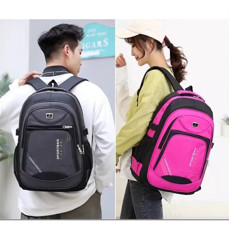 Ransel Backpack Pria Wanita Terbaru / Ransel Sekolah Sport SMP SMA / Tas Ransel Sport Anak Laki Laki