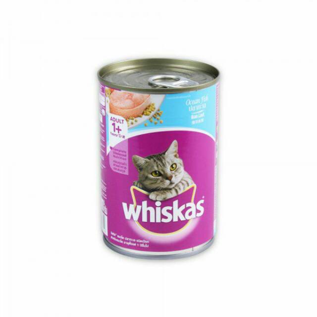 Whiskas kaleng 400gr pakan kucing wet food