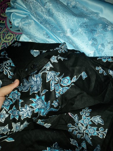 Maura Couple - Sania Ruffle Batik Couple Ori Ndoro Jowi Garansi Termurah Shopee - Batik Modern Solo