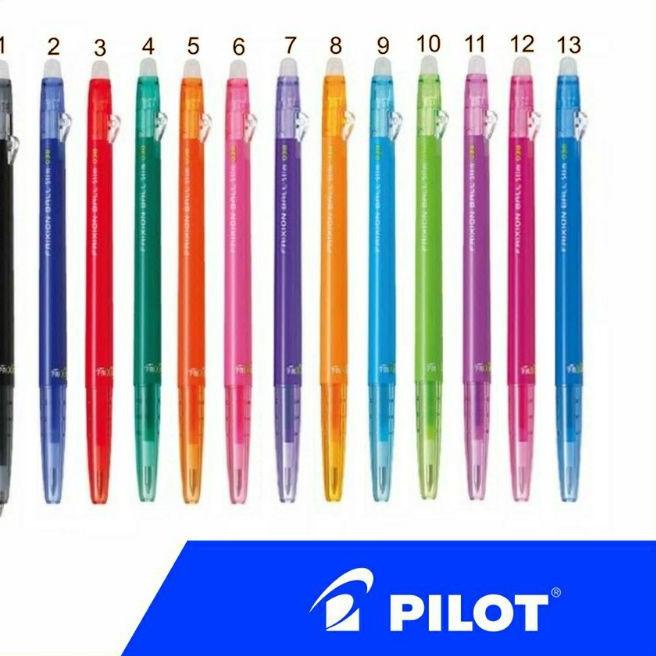 

HOT 12.12 ATR-764 { 1Pcs } Pulpen Pen Pilot Frixion Slim 0.38mm bisa dihapus