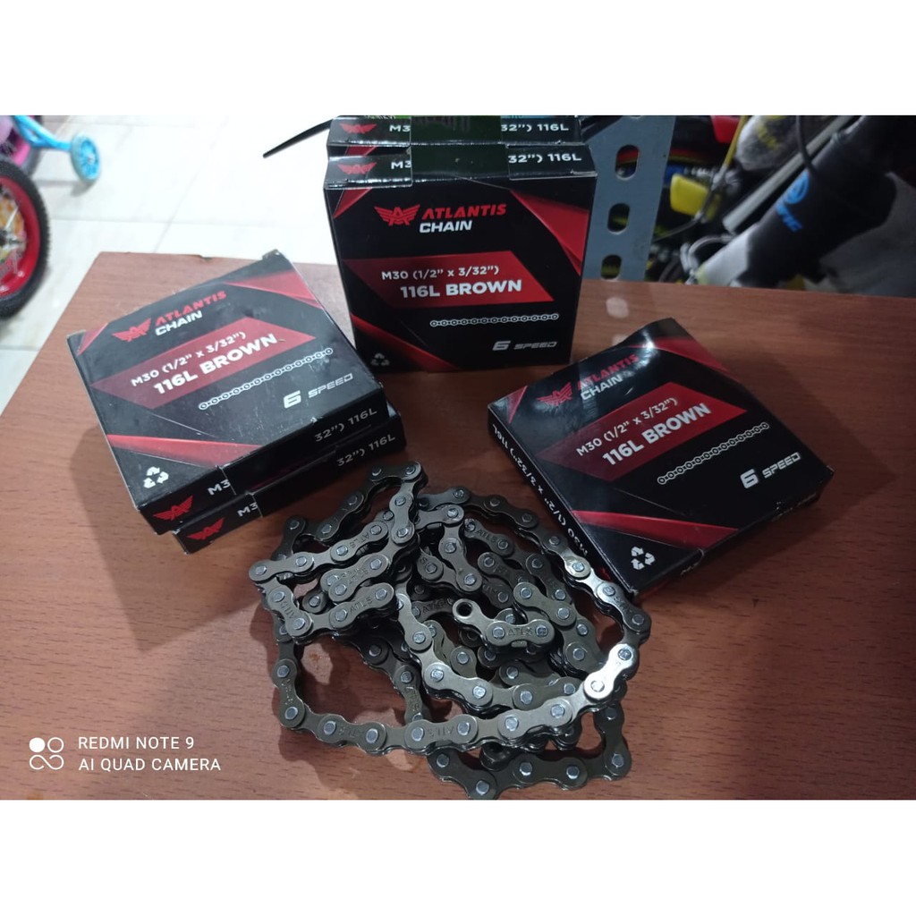 RANTAI SEPEDA BALAP/GUNUNG/LIPAT/ROAD BIKE 6 /7 SPEED