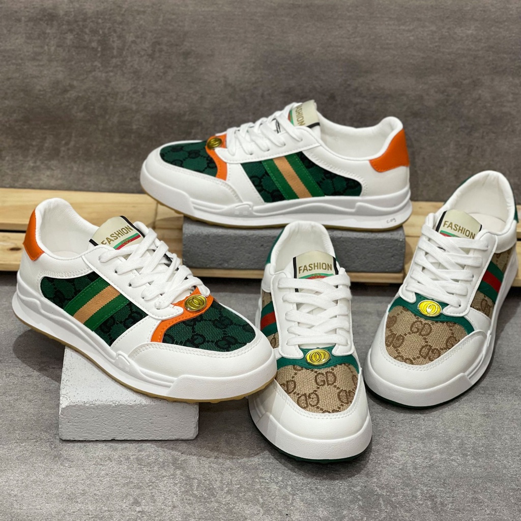 Sepatu Wanita Import Gucci Original Casual Model Terbaru Kekinian