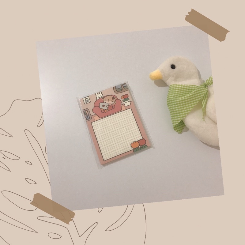 

Thingsbye| Girly Sticky Notes/Memo Lucu ✨