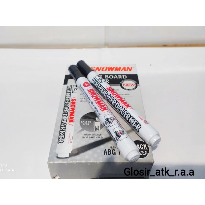 

Snowman White Board Marker ABG 12//Spidol papan tulis