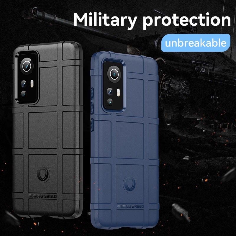 XIAOMI 12 / XIAOMI 12 LITE / XIAOMI 12 PRO COVER RUGGED SHIELD MILITARY PREMIUM CASE SILICONE SOFT CASE - XIAOMI 12