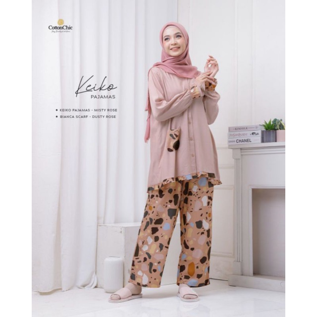 keiko pajamas by cotton chic
