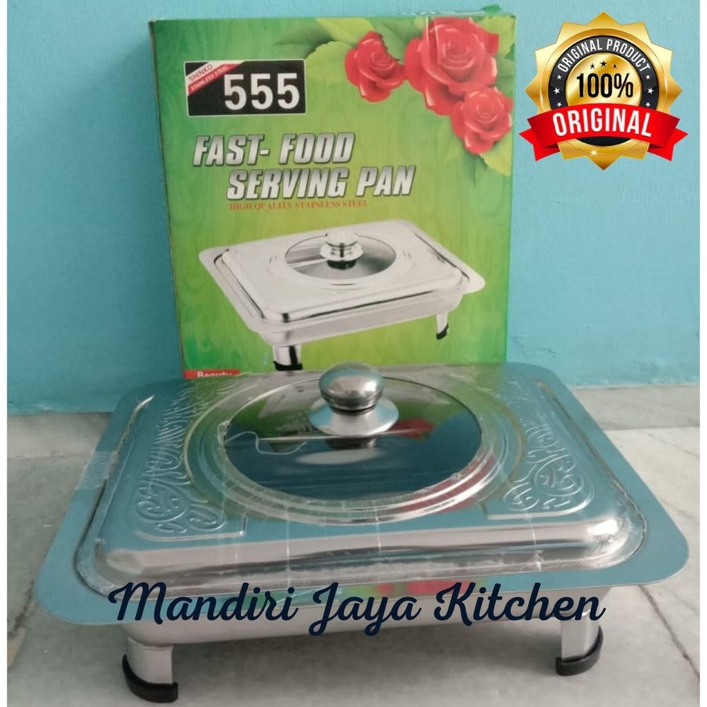 Fast Food Dish 555 /Prasmanan Stainless Steel