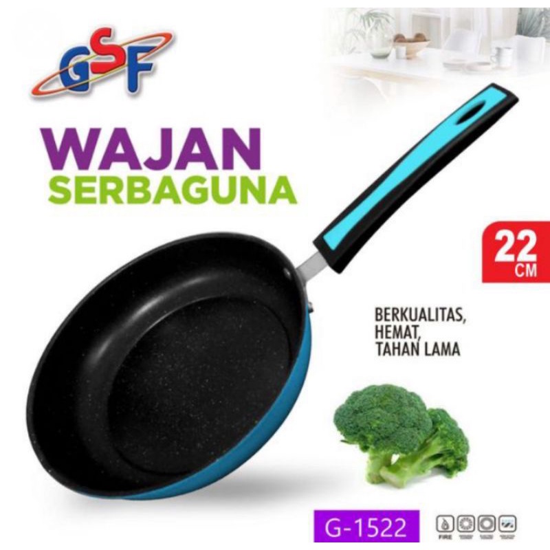 Frypan Teflon GSF G-1522 diameter 22cm