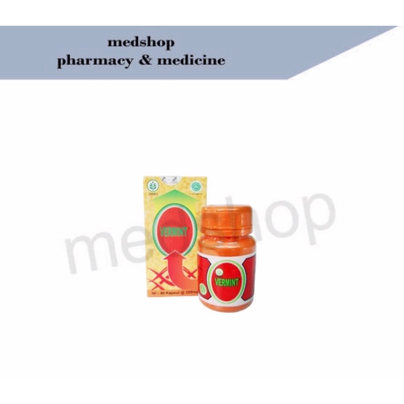 Vermint Kapsul Cacing untuk Tifus/Tipes, Demam