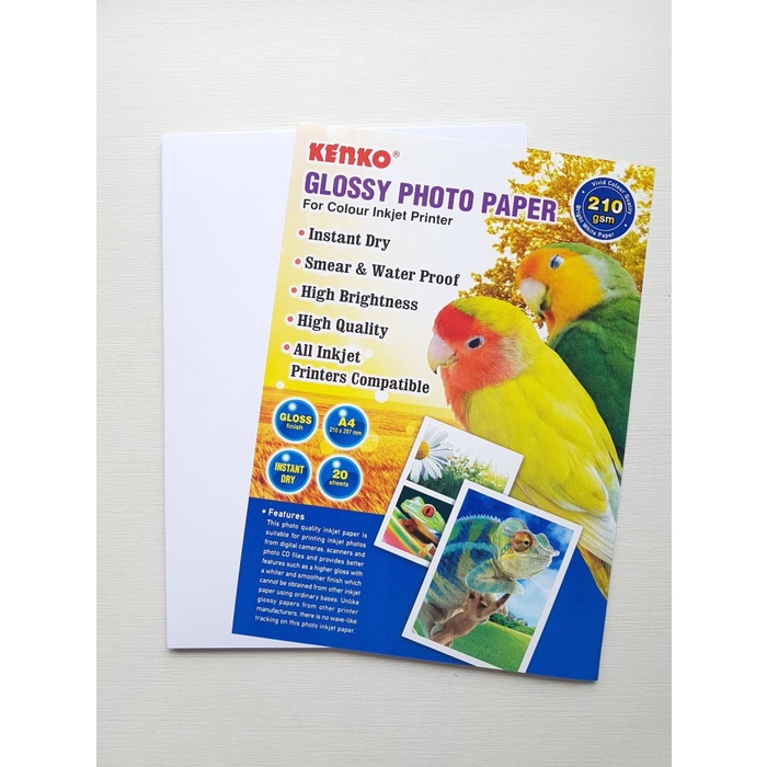 

Senikertas- Kertas Foto Glossy Kenko -Kertas-Seni.