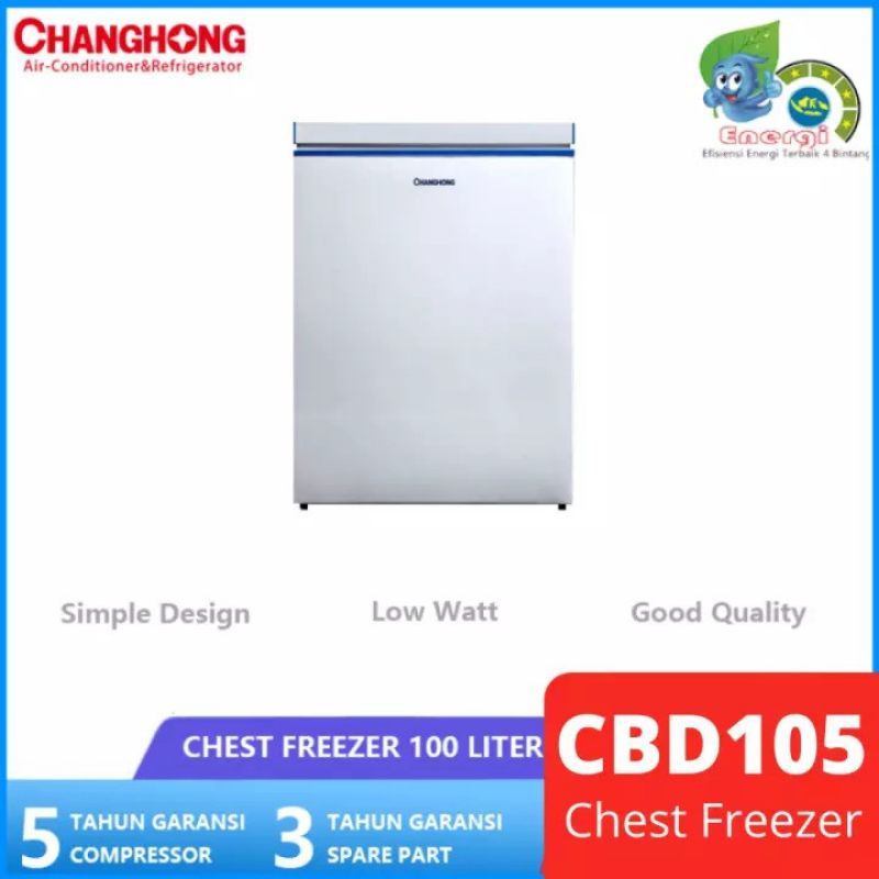 Chest Freezer Changhong CBD105