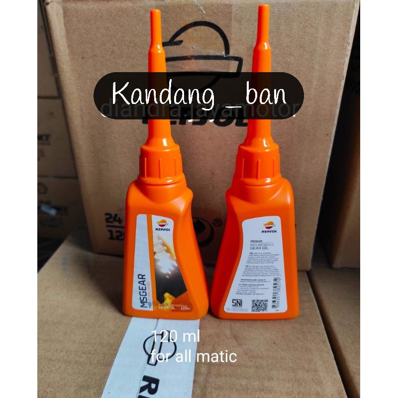 OLI GEAR/OLI GARDAN REPSOL 120 ML UNTUK SEMUA MATIC