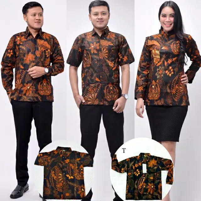 Batik Keluarga Model Atasan//batik Family Papa Mama Anak Cowok//batik Couple Family Papa Mama Anak
