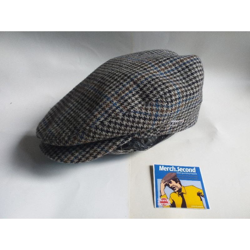 Topi Caps "Kangol Heritage" Flat Cap (Kangol) PL Preloved Second