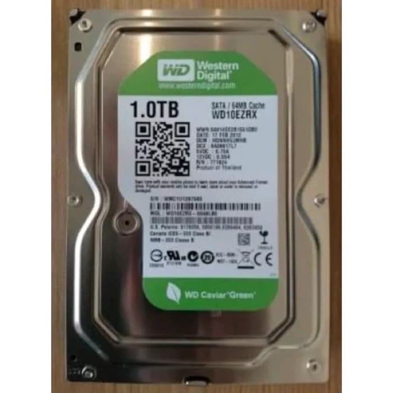 HARDISK WD GREEN 1TB SATA 3.0 LIKE NEW