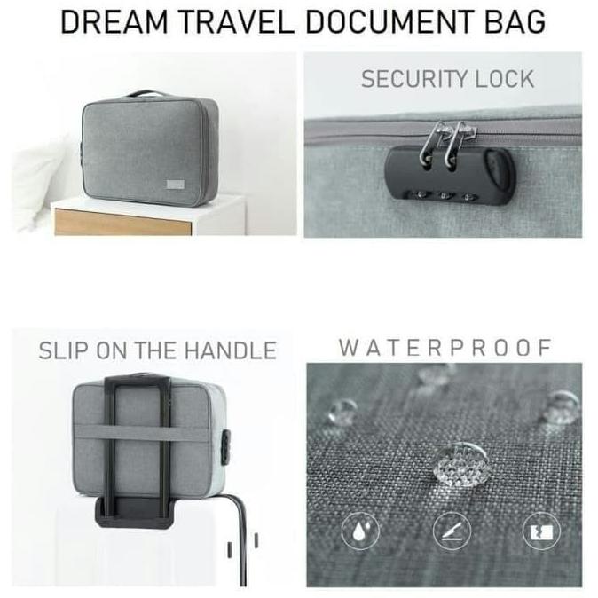 

PROMO PENYIMPANAN DOKUMEN - DOCUMENT STORAGE BAG ORIGINAL - TAS DOKUMEN ( PACKING AMAN )