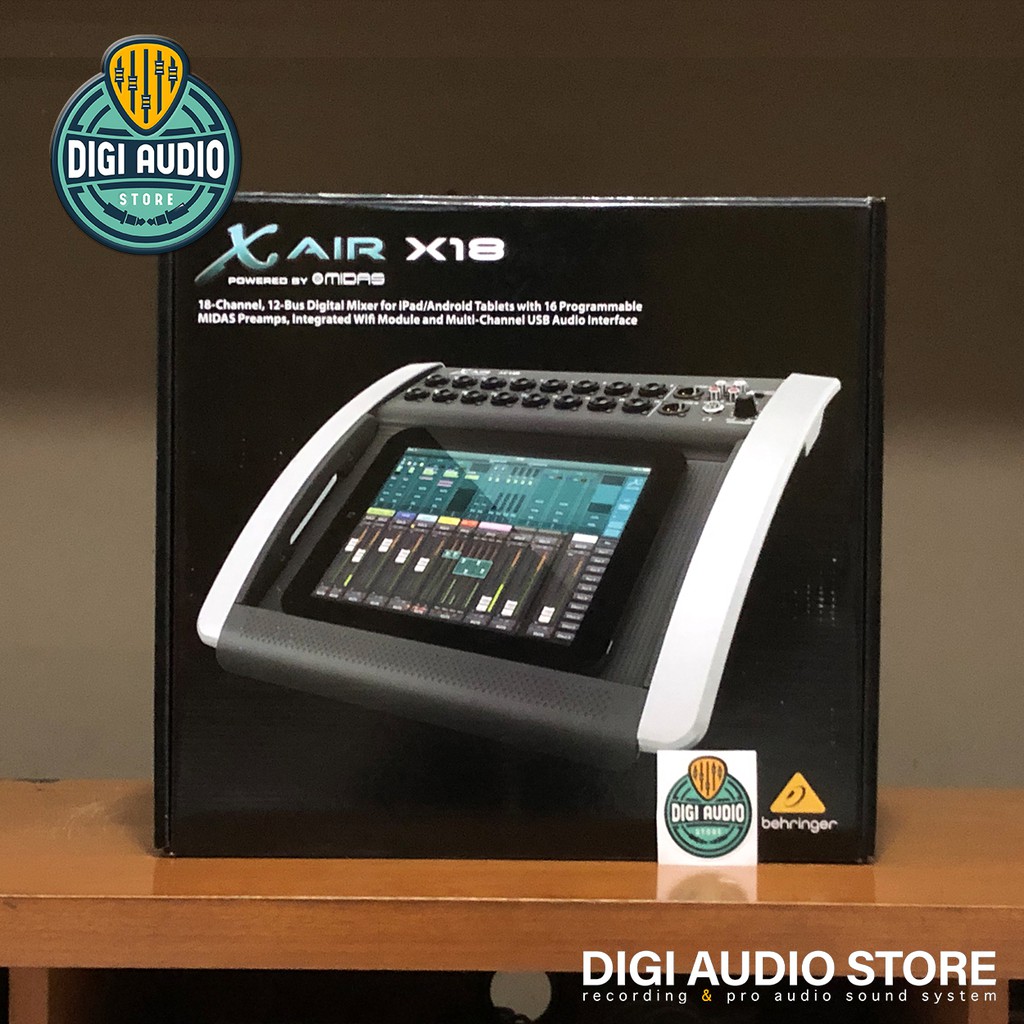 Jual Audio Mixer Digital 18 Channel Behringer XAir X18 Multitrack USB