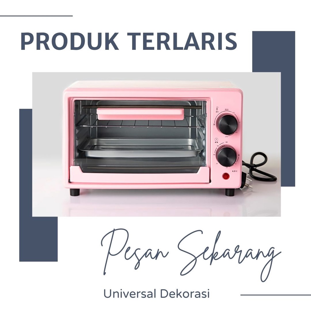 Jual Oven Listrik Low Watt Kapasitas L Pemanggang Makanan Serbaguna