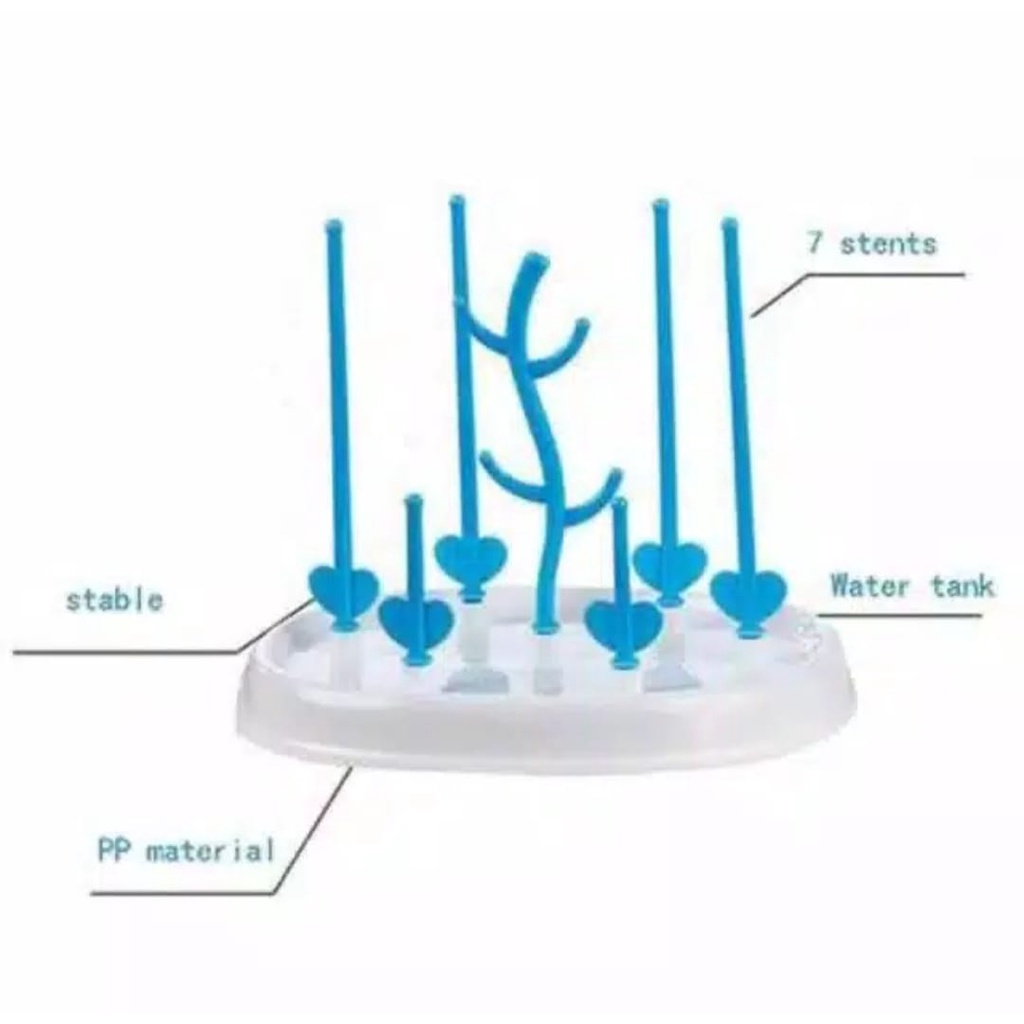 COD Rak Botol Pengering Tirisan Susu Bayi / Drying Rack Baby Bottle R-45