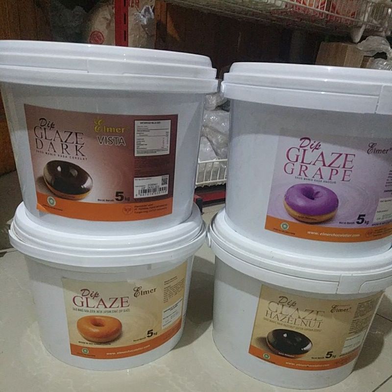 

Glaze Elmer Repack 1 Kg Rasa Buah