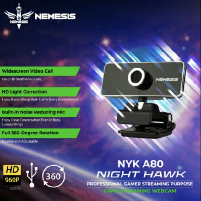 Nyk A80 webcam