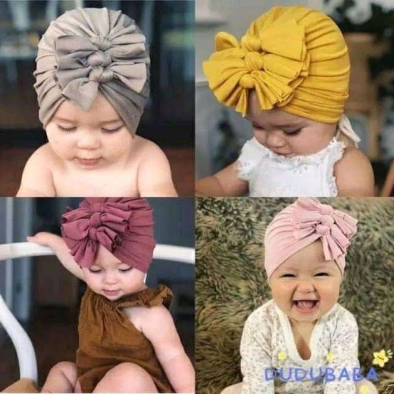 TURBAN KRIWIL | turban bayi | turban anak | turban kriwil | turban bunga | turban spandek | BISA C.O.D