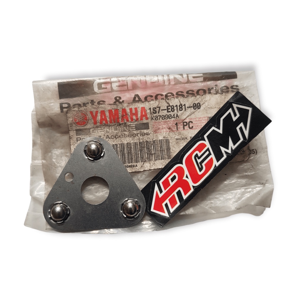 1S7-E8181-00 DREK DREG HOLDER PELOR PELORAN HOLDER PAWL SEGITIGA AS PERSENELING OPERAN GIGI JUP JUPITERMX JUPITERMX LAMA OLD 135 NEW 55S ORI ORIGINAL YAMAHA YGP ASLI