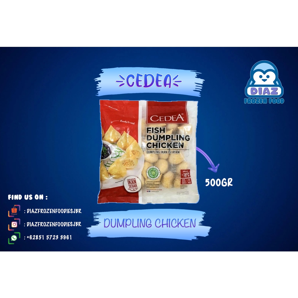 

cedea dumpling chicken 500gr