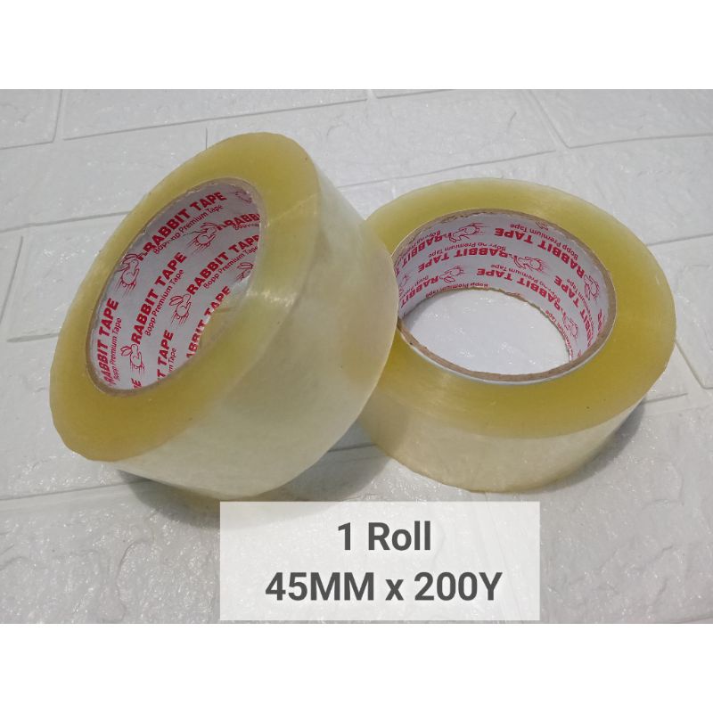 

Lakban Isolasi 2inch 45MM x 200 yard Full dan 100yard Bening dan Coklat