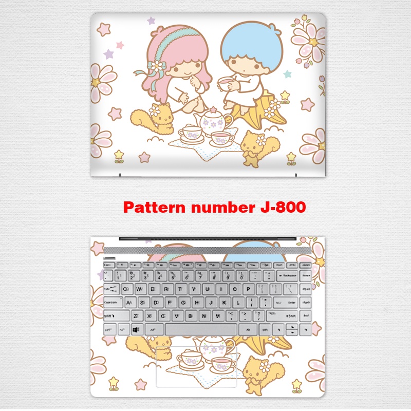 Hewlett-Packard Stiker Garskin Laptop Lenovo Shin-Chan air14 15.6 &quot;Untuk Asus Dell Lingyue Huawei Matebook 14 HP