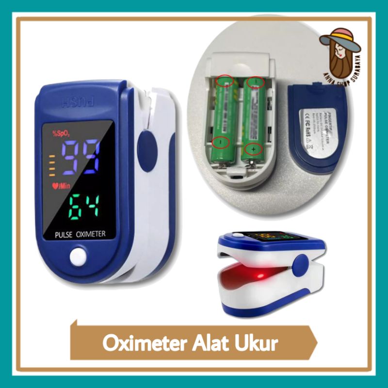 Fingertip Pulse Oximeter LK87,LK88 / Alat Ukur Kadar Oksigen