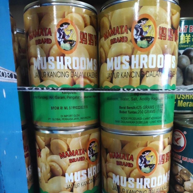 

Moko jamur/ jamur kancing / champignons
