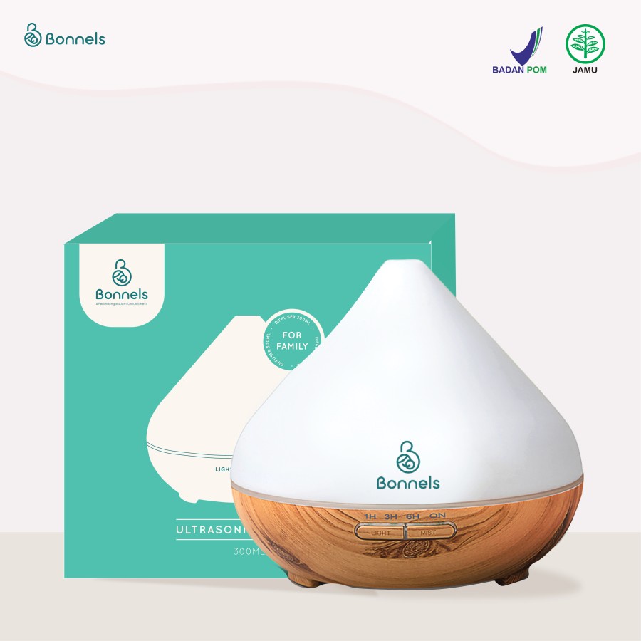 [100% ORIGINAL BONNELS] BONNELS DIFFUSER 300ml - Essential Oil Diffuser, Aromatherapy Diffuser