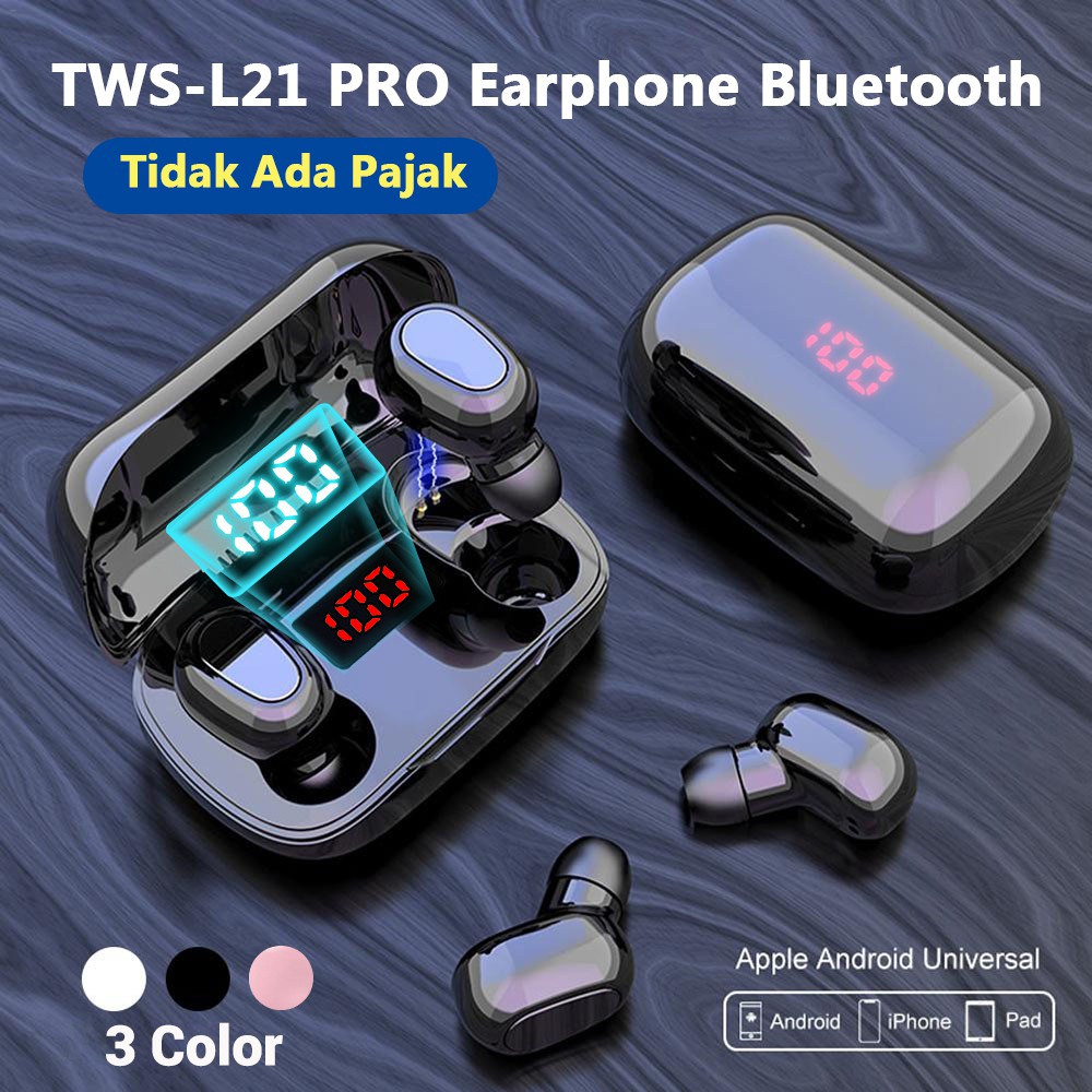 L21 PRO HIFI Bluetooth headset nirkabel stereo headset
