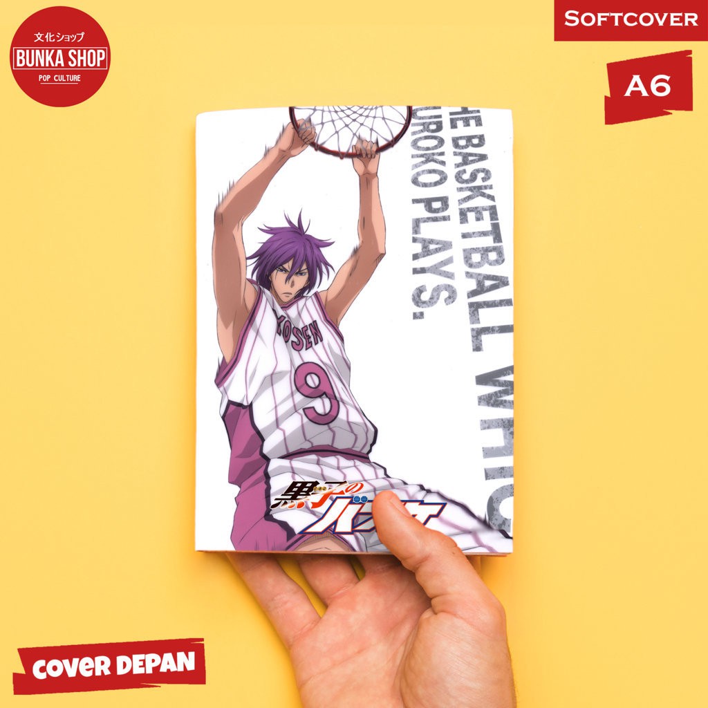 

Pocketnote Anime Kuroko no Basuke Murasakibara Atsushi Softcover A6 Buku Tulis Catatan Murah