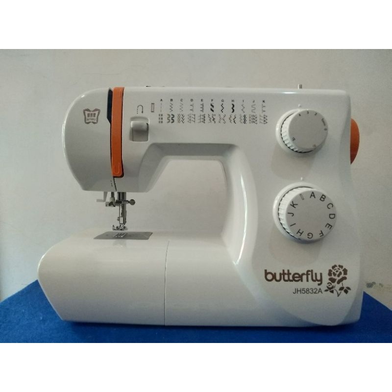 Mesin jahit portable butterfly JH5832A Murah preloved second