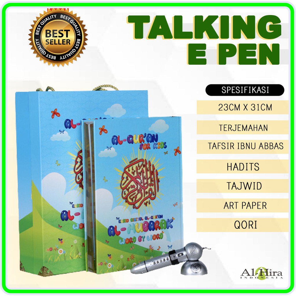 Pen AlQuran For Kids Talking E PEN Digital Read PEN PQ Made In Bandung