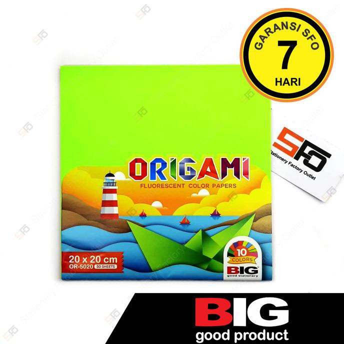 

Silahkan Order] Kertas Origami Big 20 X 20Cm - Isi 50