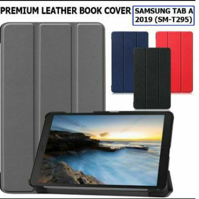 Sarung bookcover tpu (dlm soft shell) for Samsung Tab A 8inch 2019 T295