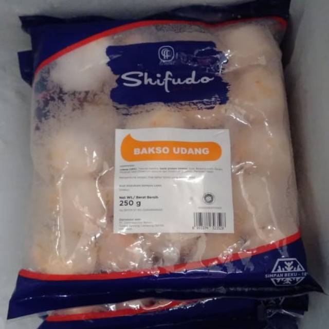 

Shifudo bakso udang 250gram halal