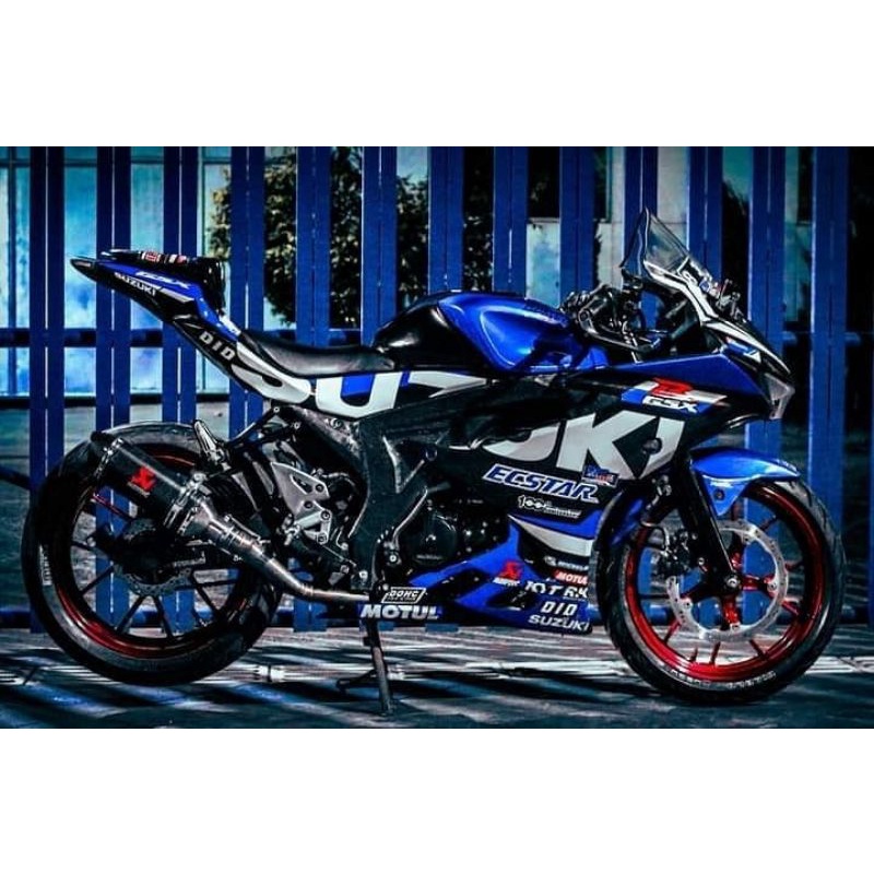 decal stiker GSX R150 Custom. striping gsx full body, decal gsx custom request suka2