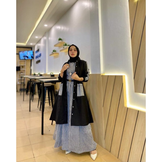 Ahza dress sett outher