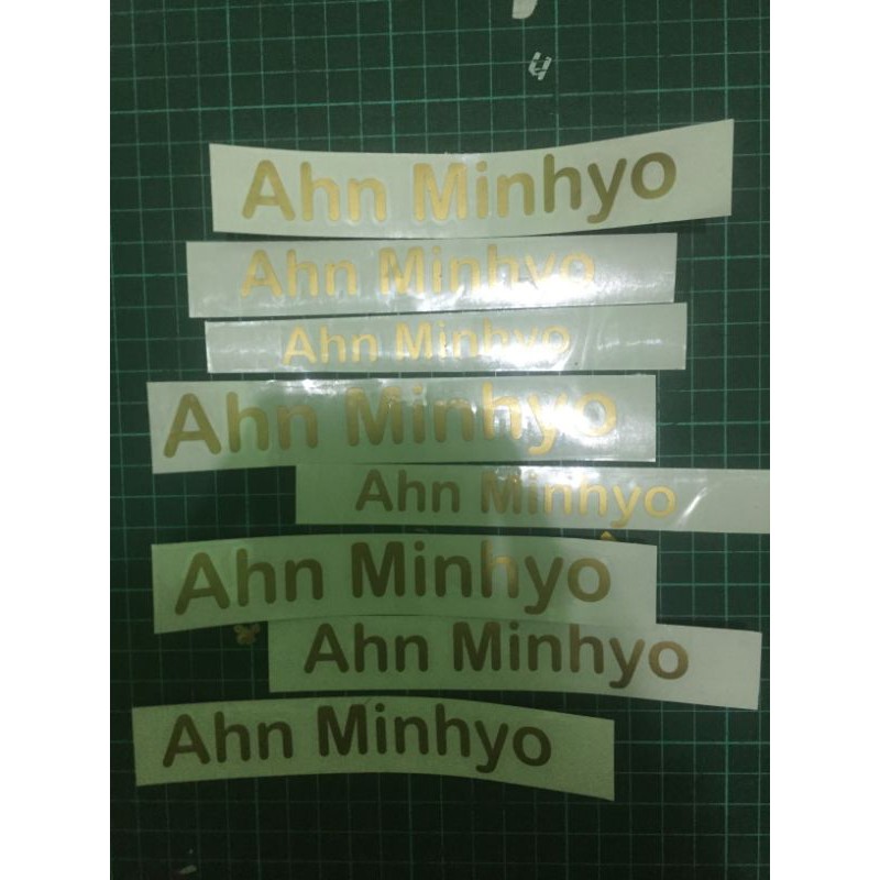 Cutting Sticker Custom Stiker Tulisan Nama Motor Mobil Laptop HP