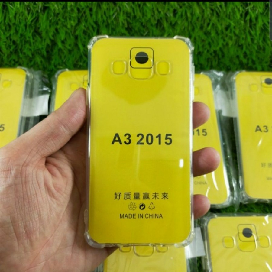 Anti Crack Soft Case Bening Transparan Samsung A3 2015 / A310 2016 / A320 2017
