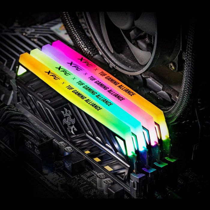 ADATA DDR4 XPG SPECTRIX D41 GREY PC25600 3200MHz 16GB (2X8GB) Dual Channel - RGB - AX4U320088G16A-DT