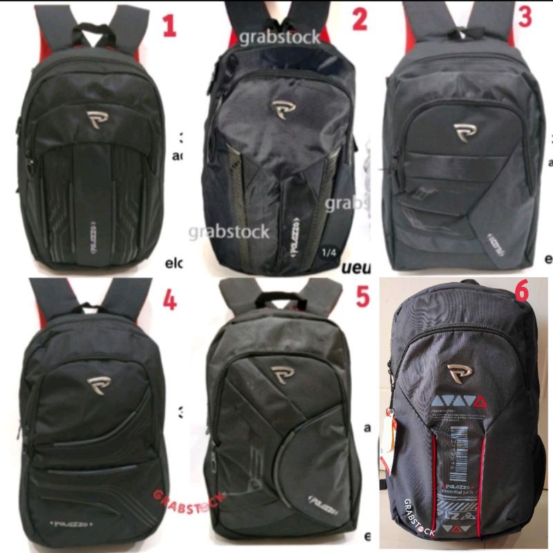 PROMO Palazzo Tas Ransel Laptop Plus Raincover 6 model