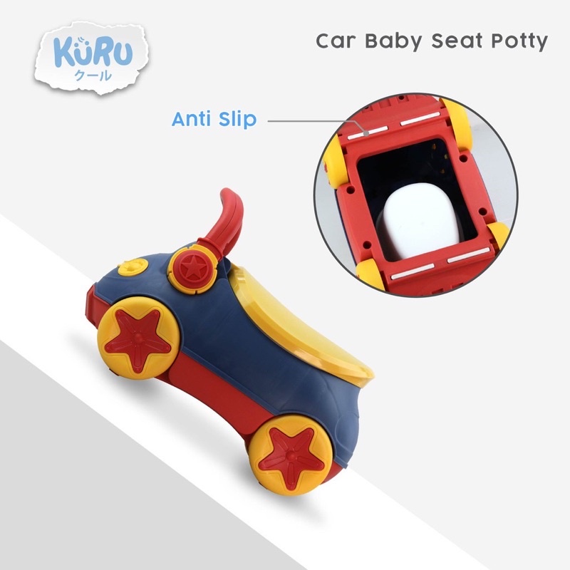 Kuru Potty Training Car Series / Training Toilet Anak