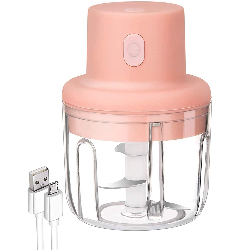 (BISA COD) Blender Mini Chopper Portable 210 ml - Blender Daging - Blender Bumbu Dapur USB CHARGING Multifungsi