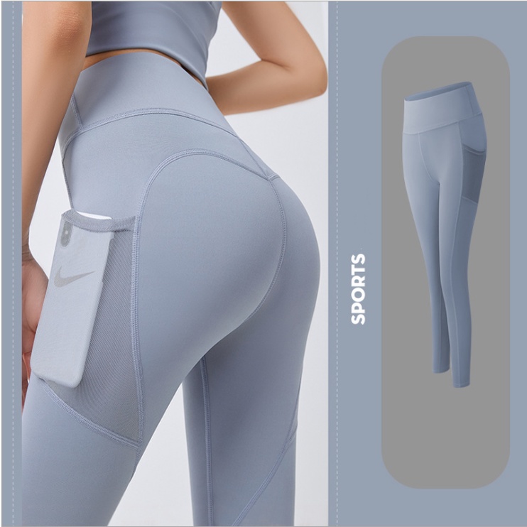 [OXY] Celana Olahgara Wanita Gym Yoga Sport Legging 2009 (S/M/L)-3