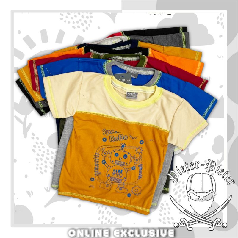 Ecer Kaos anak Sopal trendy usia 1-10tahun